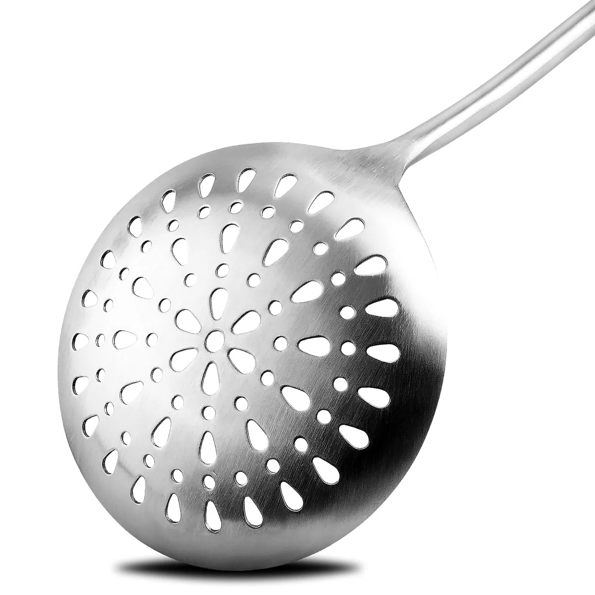 Utensilio de acero inoxidable con mango