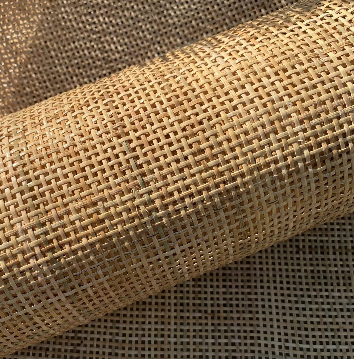 Ratan Rollo Mimbre, 50 x 150 cm Natural Mimbre Rollo, Ratan, Rejilla Mimbre, Mimbre, Silla Ratan, Rattan, Estera de ratán, Ratán Natural para muebles, Tela para Silla, Armario, Decoración del hogar