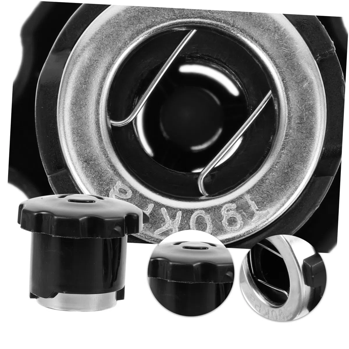SHINEOFI 5 Series Válvula Vapor Olla Presión Reemplazo De Válvula De Seguridad Cocinas Eléctricas Accesorios Útiles Y Duraderos 2 Piezas X 5
