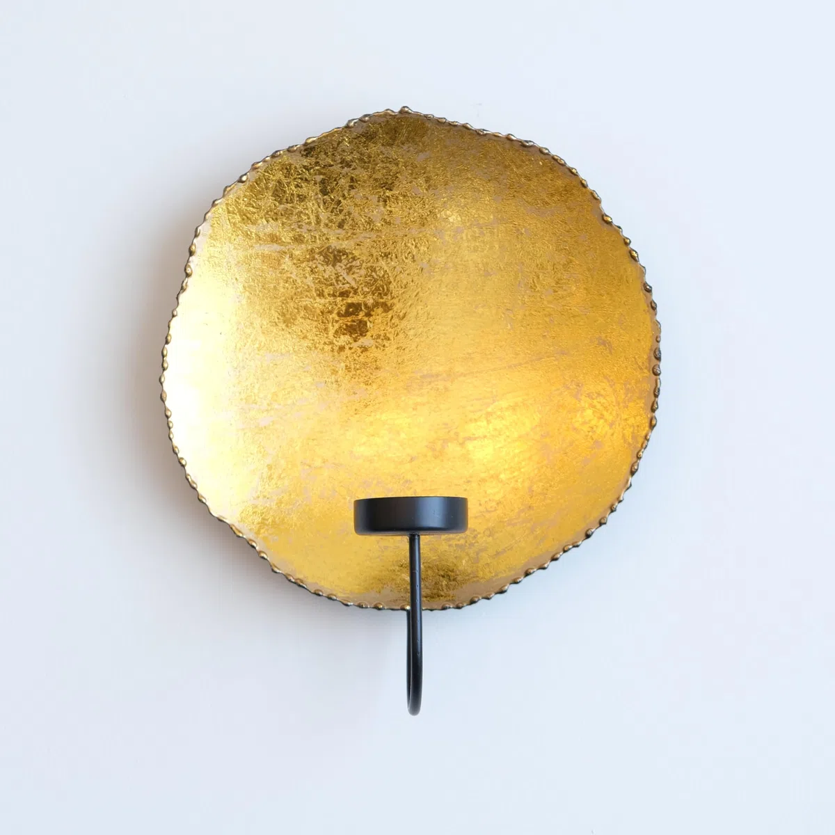Vidi - Candelabro de pared hecho a mano dorado