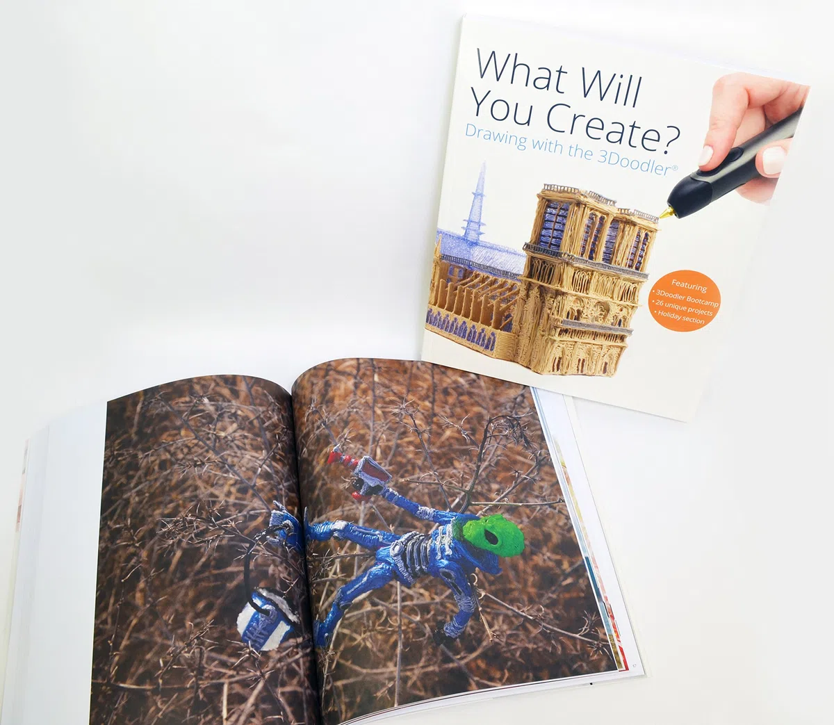 3Doodler Libro de proyectos "What Will You Create?"