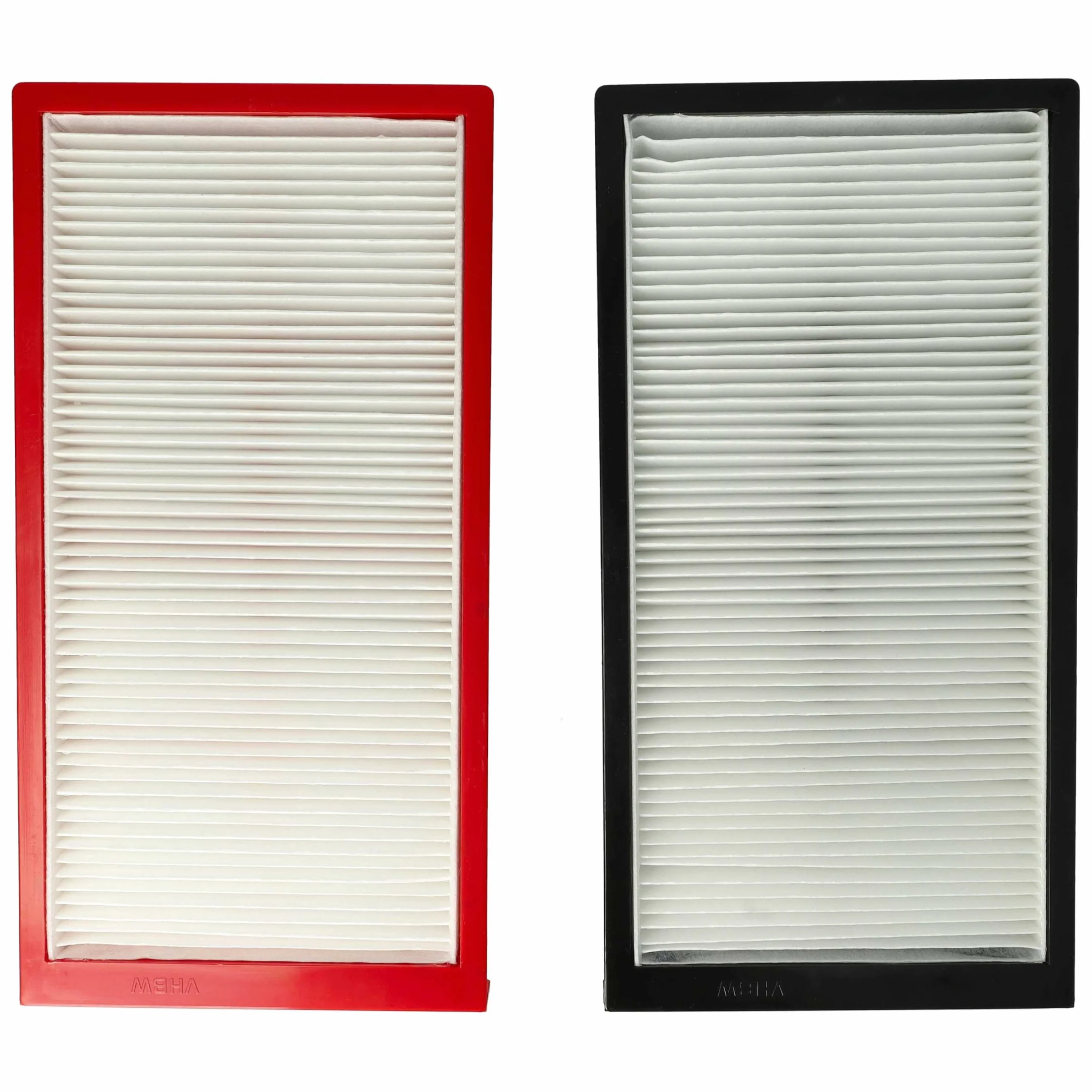 vhbw Set filtros Compatible con Zehnder ComfoAir 225, 200 Unidad ventilación - G4 / F7 2 uds., 29 x 15 x 5 cm, Blanco/Rojo/Negro