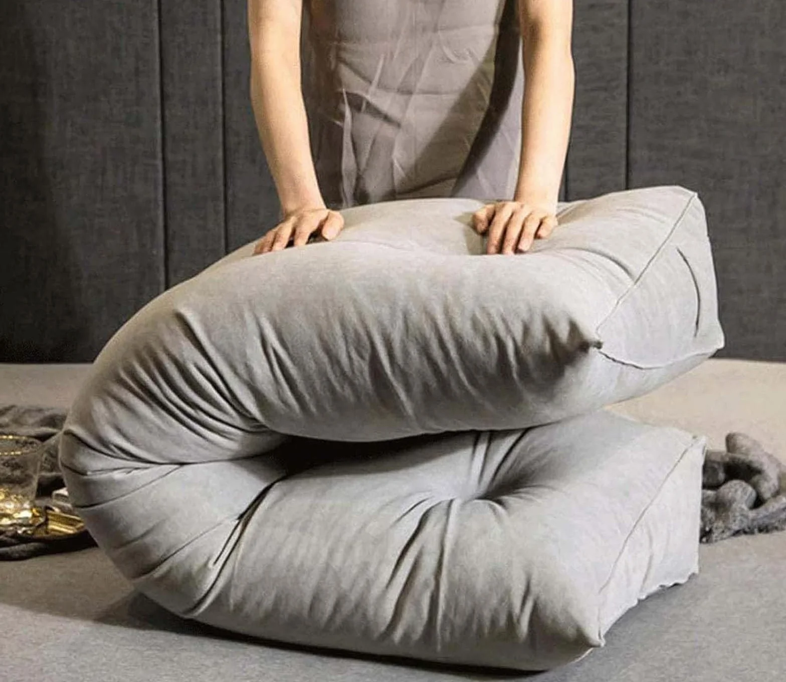 Cojín Cuña Triangular Cómodo Almohada De Lectura De Cabecera Respaldo Cabecero Desmontable Cojín Lumbar De Cuña Refuerzo De Apoyo De Posicionamiento Cojín Lumbar De Lectura,A,150cmx50cmx20cm