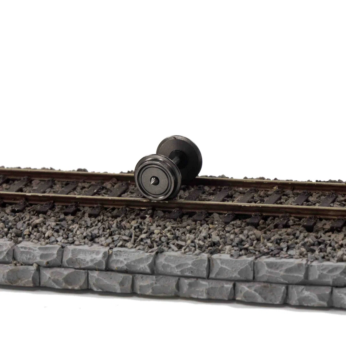 Evemodel C8724 12 Piezas 36" Ruedas de metal para Trenes en Miniatura Escala HO 1:87 DC Juego de Ruedas Nuevas