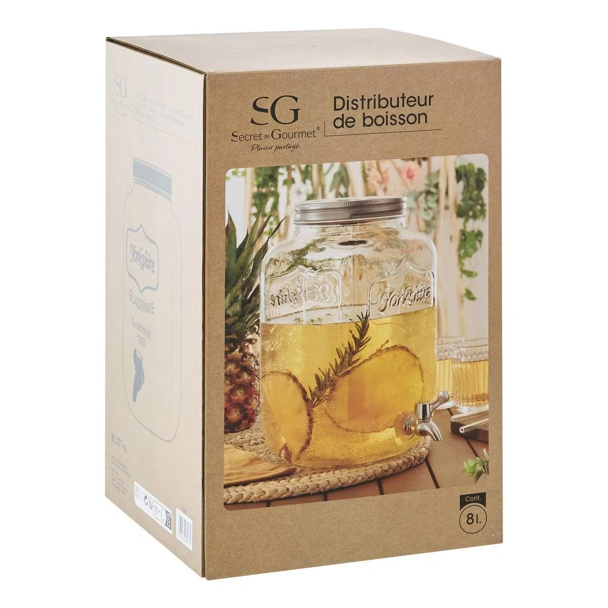 Secret de Gourmet - Dispensador de bebidas 8L