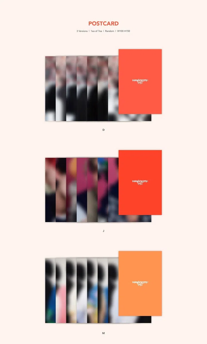 ENHYPEN - MANIFESTO: DAY 1 CD (M ver)