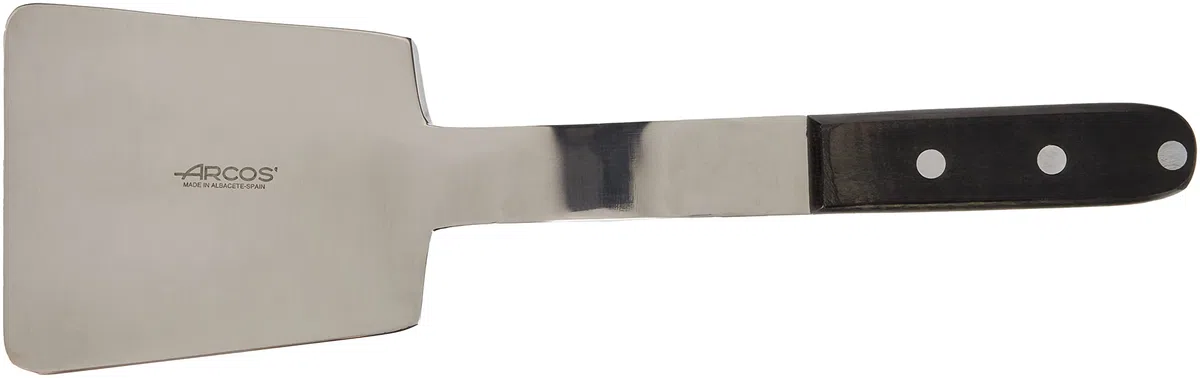 Arcos Gadgets Profesionales - Aplastador de Filetes Aplastador de Carne - Acero Inoxidable 220 mm - Mango de Polioximetileno (POM) - Color Negro