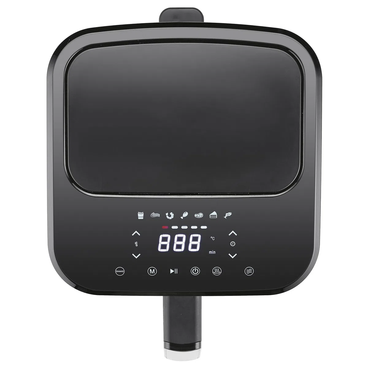 GOURMETmaxx Freidora de aire caliente digital de 4 litros, airfryer con temporizador y pantalla táctil, freidora con funciones y programas versátiles, freidora de ahorro de energía, prácticamente sin