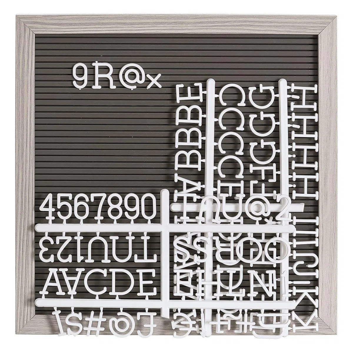 Cuadro Gris PVC 30 x 2,5 x 30 cm