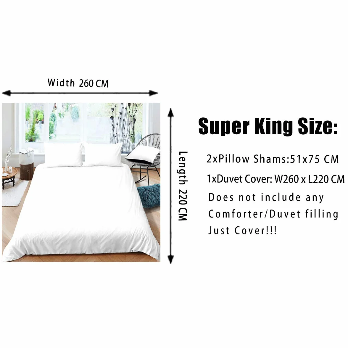 Conch - Juego de ropa de cama y ropa de cama para niños, niñas, adolescentes, animales acuáticos, funda de edredón transpirable, ropa de cama negra y lino Super King