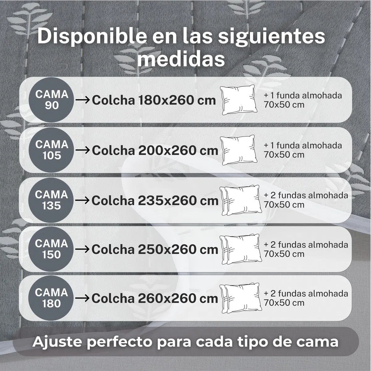 Colcha Boutí Bordada Cama 90 (180x260) para Verano y Entretiempo - 100% Microfibra Suave – Cubrecama Moderno Multiusos Ligero y Transpirable - Incluye 1 Funda de Almohada 70x50 cm (Cosenza Arena)