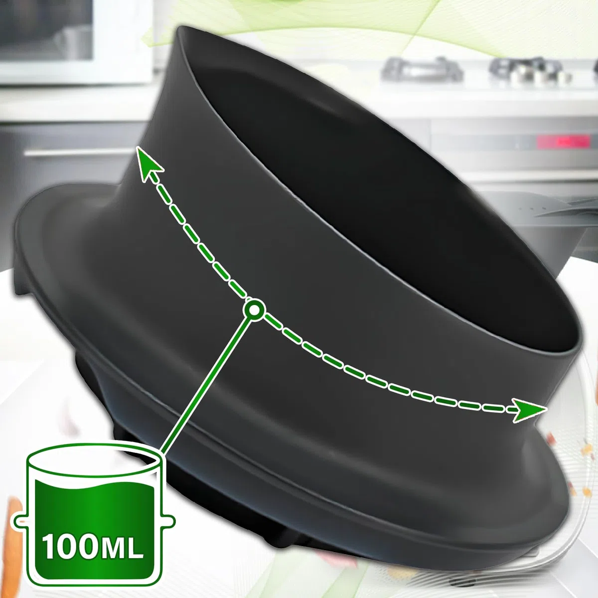 Cubilete de 100 ml de Robot de Cocina para Vorwerk Thermomix TM6 - Garantía de 5 Años - ONIX TECH