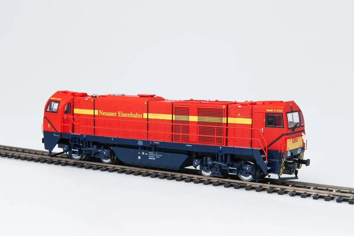 MEHANO 8812 T 277 VOSSLOH G2000 NEUSSER Locomotora, Rojo