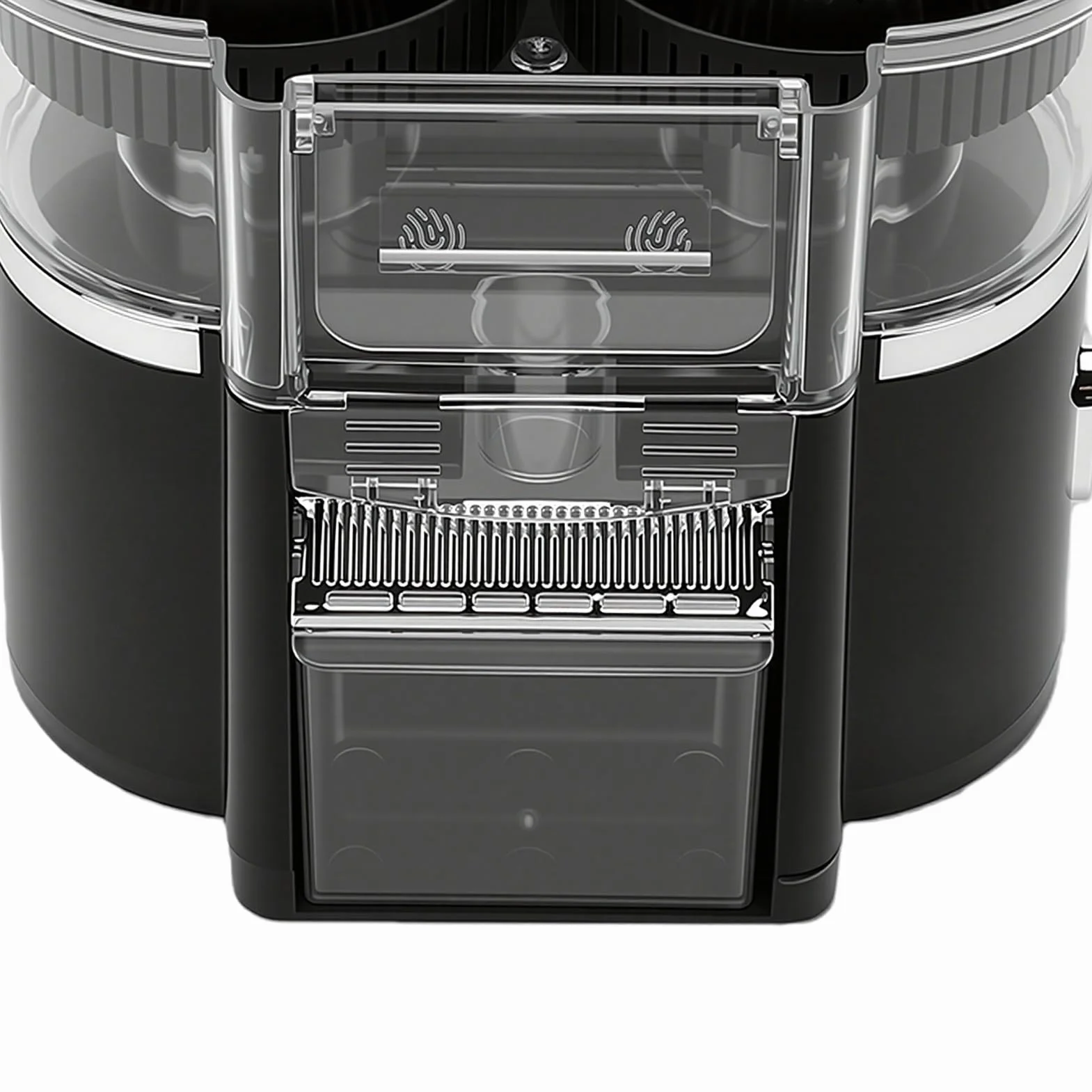 YUYTE Exprimidor de Cítricos Eléctrico Inalámbrico con 8 Ranuras, Capacidad de 500 Ml, Exprimidor Rápido de 20 Segundos para el Hogar, Cocina, Oficina, Extracción Doble de Frutas