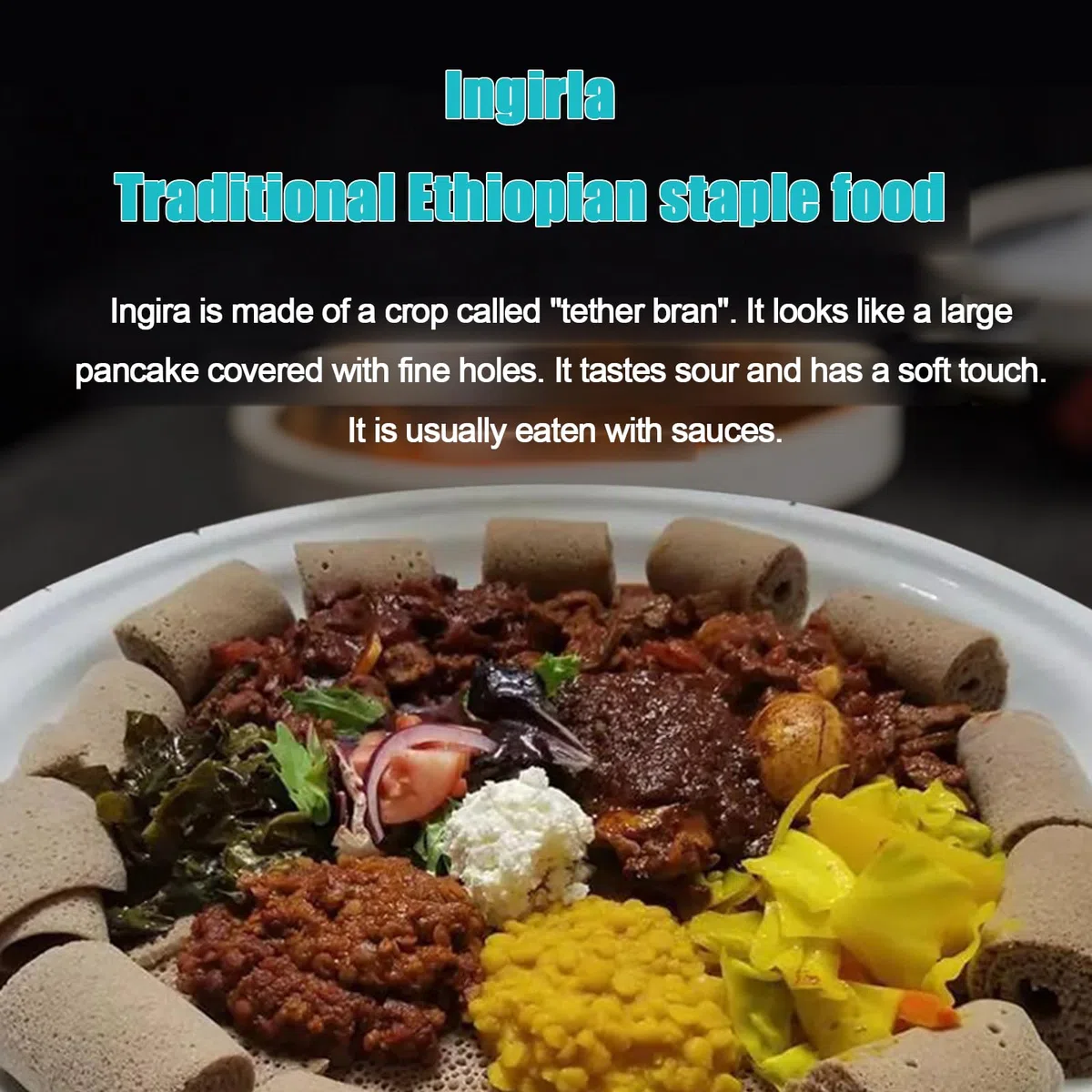 Pliddle Eléctrico De 40 Cm para Injera Etíope, Fabricantes De Crepes Antiadherentes Y Chapati & Skyet and Panqueke Fabricante De Panqueques, Control De Calor Digital Ajustable, Incluso Distribución