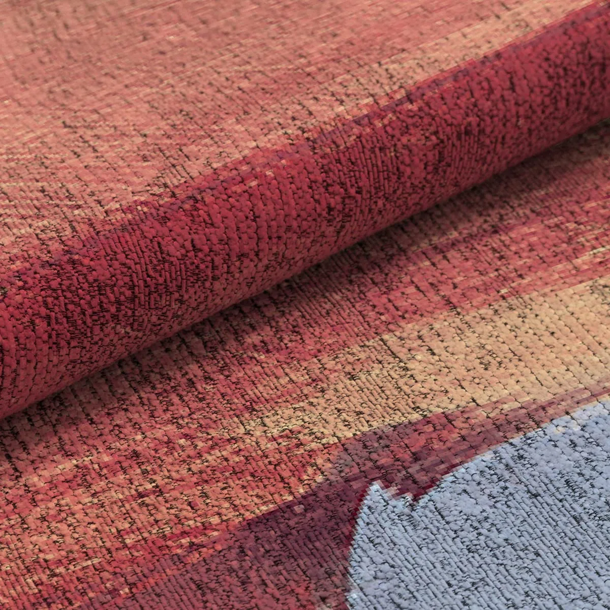 NAF NAF Alfombra Decorativa Antideslizante PAMPAM. Varios tamaños Disponibles.