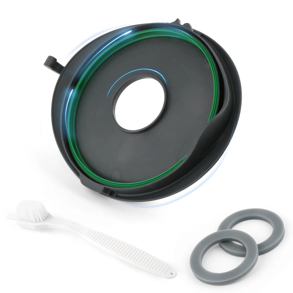 Tapa de Olla para Thermomix TM31 Tapa Robot de Cocina Accesorios para Thermomix TM31 Buen Efecto de Sellado para Evitar Fugas Incluye Cepillo de Limpieza