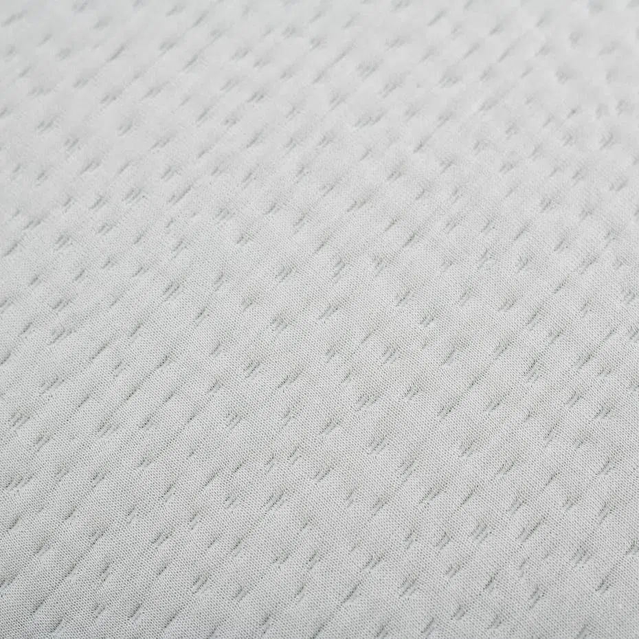 MAXCOLCHON Almohada Viscoelástica Mlily Perforada con Tratamiento Eco-Fresche Antibacteriano Y Transpirabilidad Media-Alta De 70x35 cm. Incluye Funda con Cremallera