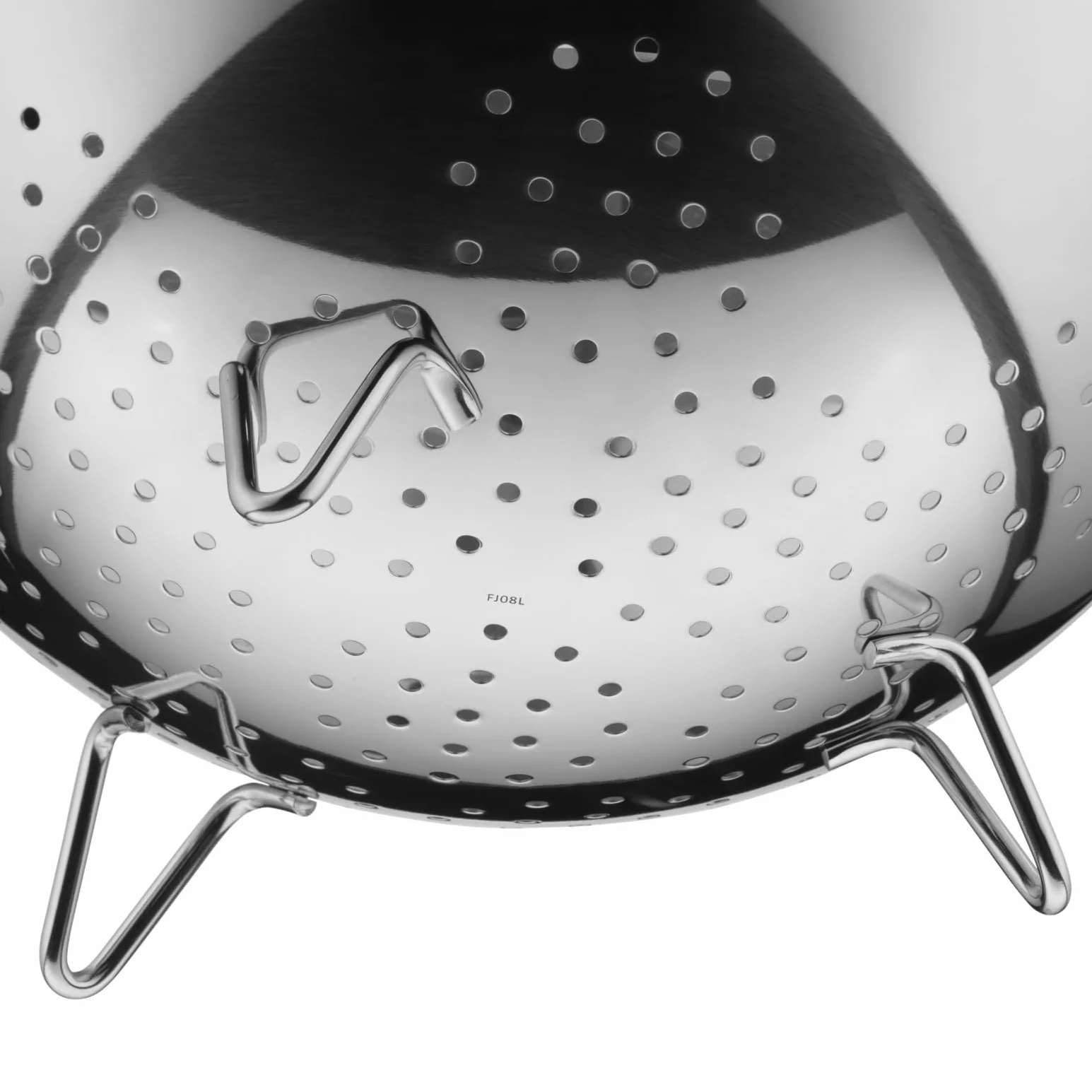 WMF Gourmet - Colador de Acero Inoxidable Cromargan 24 cm, Escurridor de Cocina con Patas, Apto para Lavavajillas