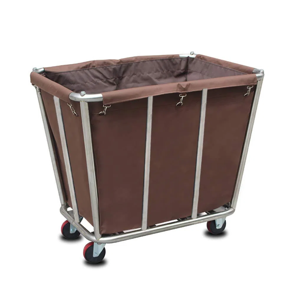 Carro de Almacenamiento móvil para carretillas de Mano, Carro móvil para Ropa Blanca de Cocina para Hotel/vestíbulo, Carro de Recogida Desmontable, Carro Universal para s