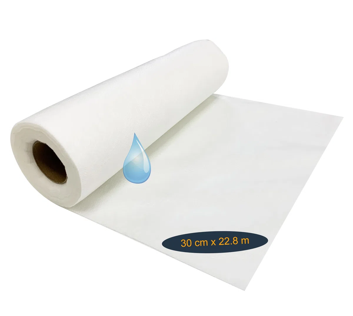 HimaPro Base estabilizadora no tejida para bordado a máquina y costura a mano, estabilizador de bordado soluble en agua (12 pulgadas x 25 yardas)