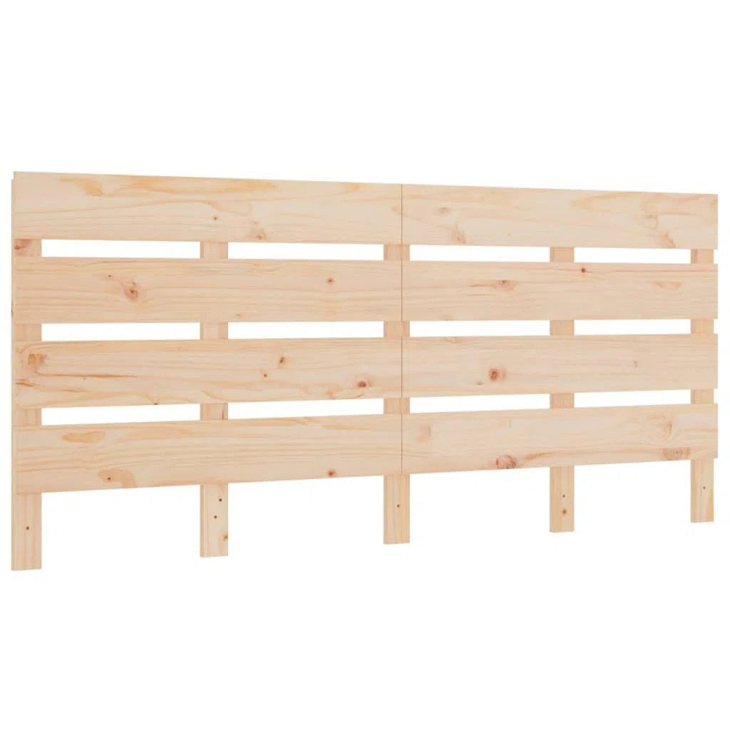 ShGaxin Cabecero de Cama, Cabezal De Cama, Cabecera para Cama, Cabezales Dormitorios Modernos, Madera Maciza de Pino 160x3x80 cm