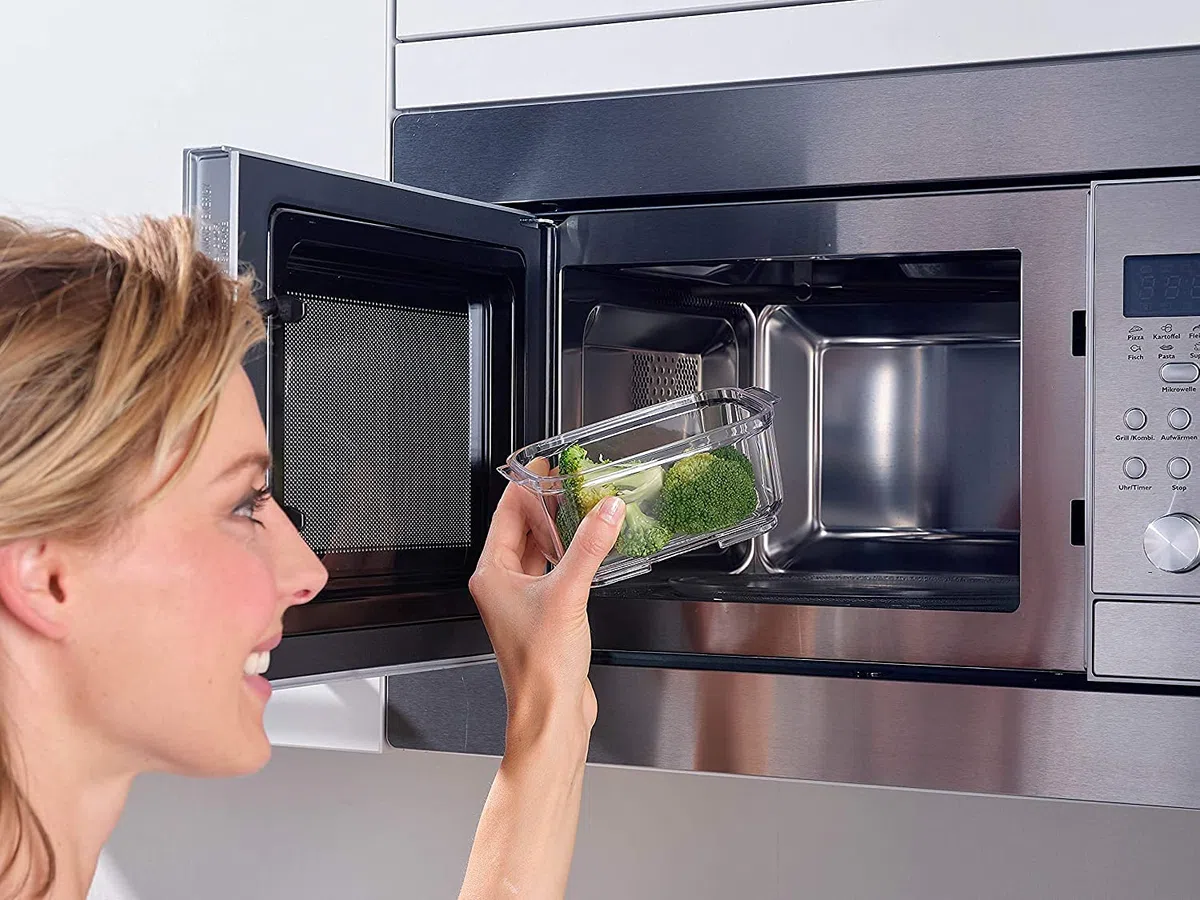 Leifheit Set de 3 recipientes para alimentos al vacío, fiambrera hermética e impermeable sin BPA, tápers para microondas, congelador y lavavajillas