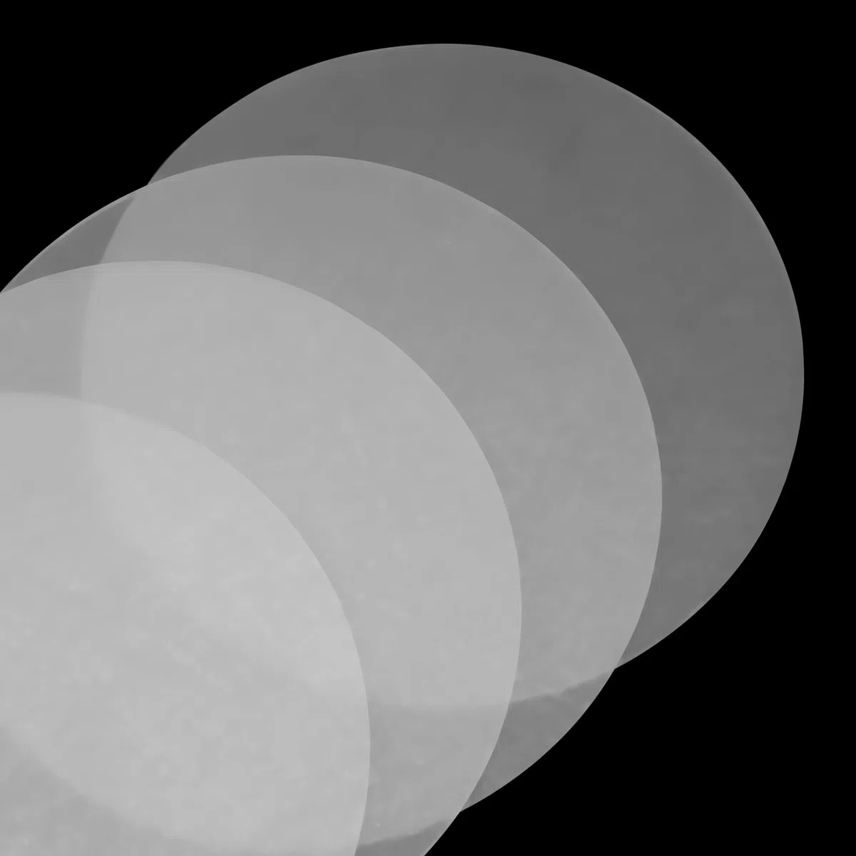 KEILEOHO 50 círculos acrílicos transparentes de 10 cm, discos acrílicos redondos de 1,8 mm de grosor, hojas acrílicas circulares de 4 pulgadas para marcos de fotos, pintura, manualidades