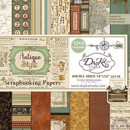 Dayka Trade KIT SCRAPBOOKING ANTIQUE STYLE“