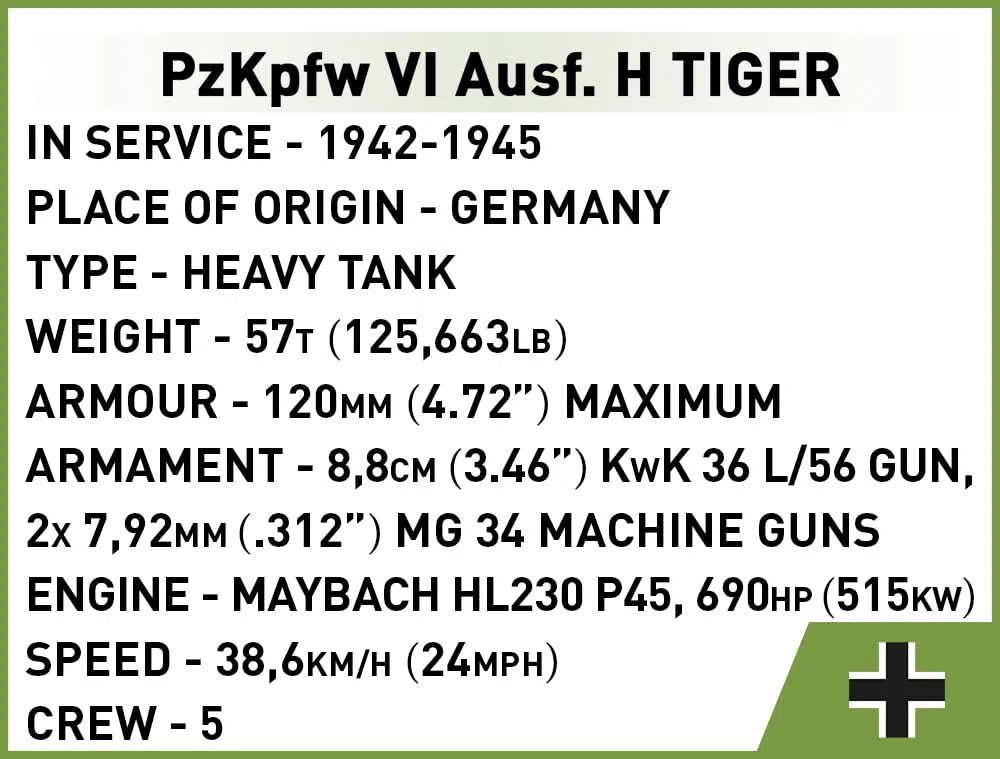 COBI PzKpfw Vi Tiger 131"
