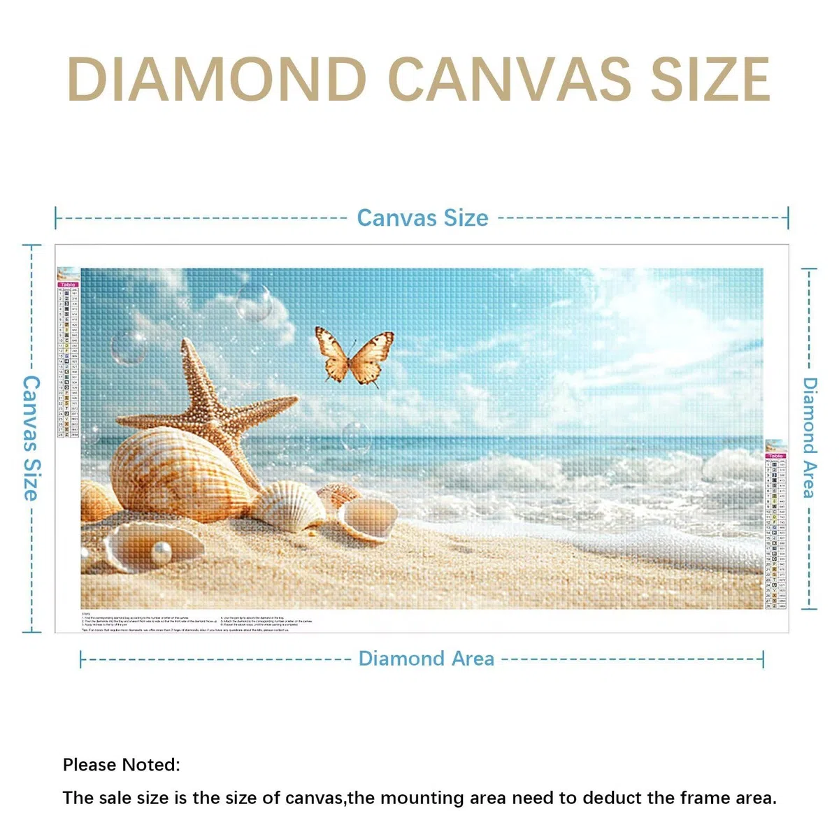 Diamond Painting Adultos Mariposa Pintura Diamante, Caparazón Diamond Painting 5D Completo, DIY Cuadrado Cristal Bordado Punto de Cruz Cuadros de Diamantes Kit para Decoracion Hogar 160x80cm 0J-896
