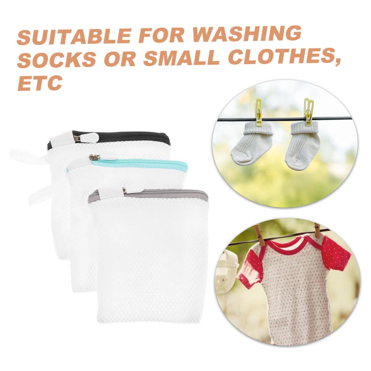 MAGICLULU 24piezas Bolsas De Lavandería De Organizador Práctico Para Ropa Para Lavadoras y Protección De Ropa Interior y Accesorios Multiusos Mezclados