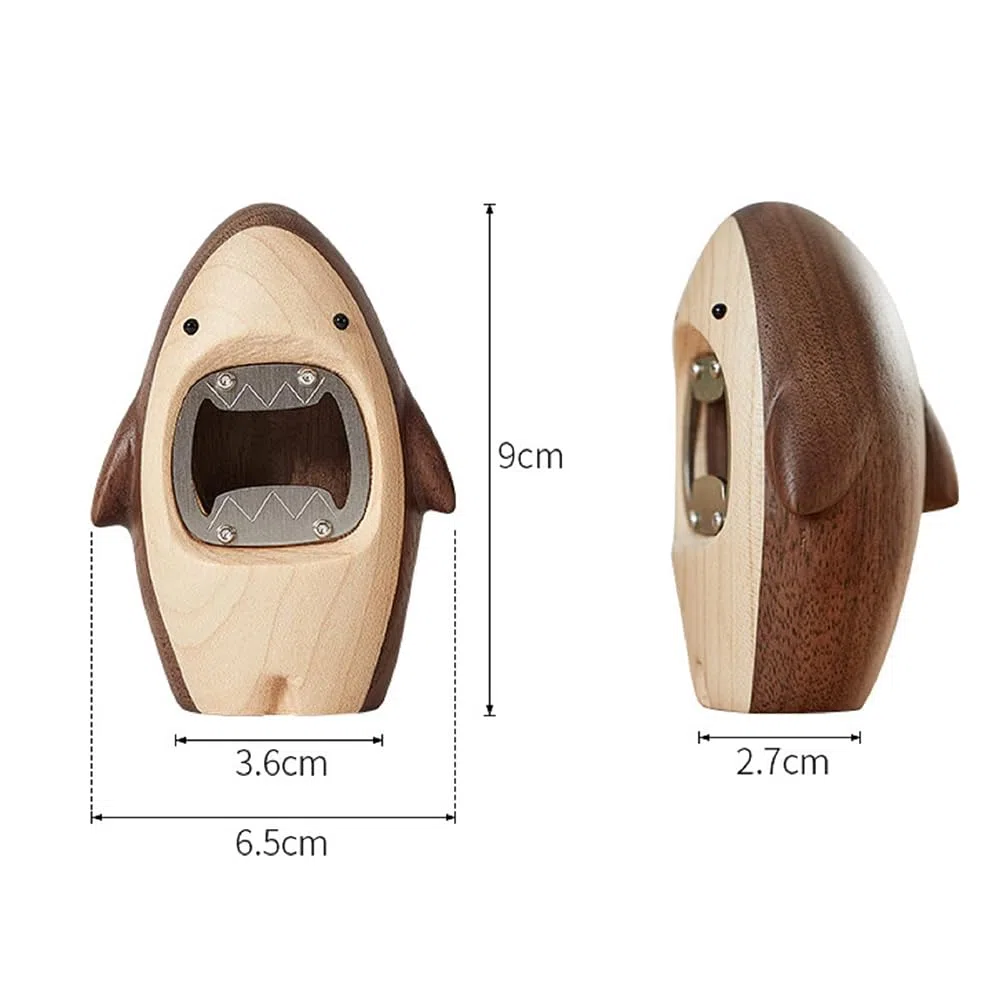 Abridor de botellas de madera, duradero y portátil, para latas y botellas, ideal para camareros y uso doméstico, gran regalo para ocasiones especiales