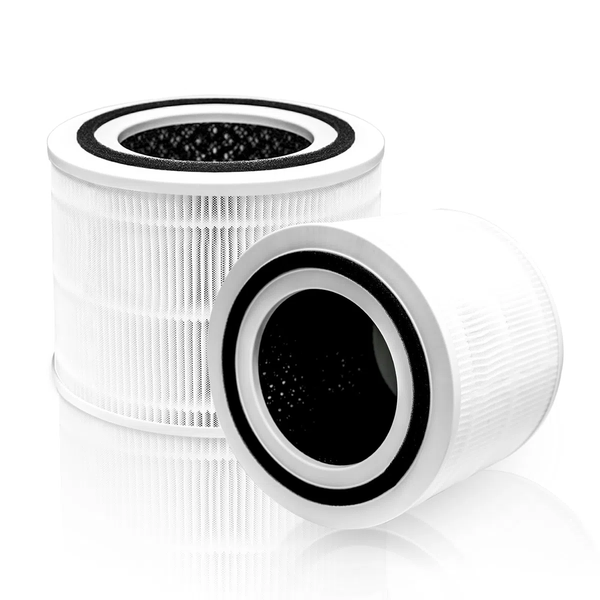 Core 300 Filtro de repuesto compatible con purificadores de aire LEVOIT Core 300/300S, filtro HEPA verdadero H13 y carbón activado, filtración 3 en 1 (paquete de 2)