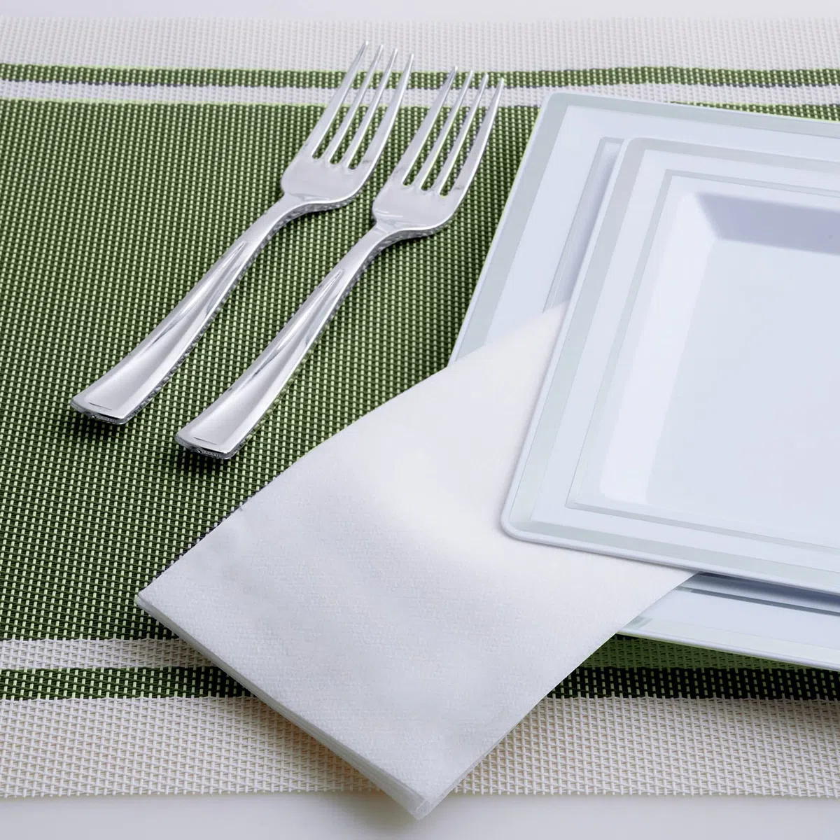Paquete de 420 Toallas de Mano Desechables para Baño, Servilletas de Papel Suave y Absorbente, Toallas Papel Secamanos Invitados Decorativas para Cocina, Fiestas, Bodas, Cenas