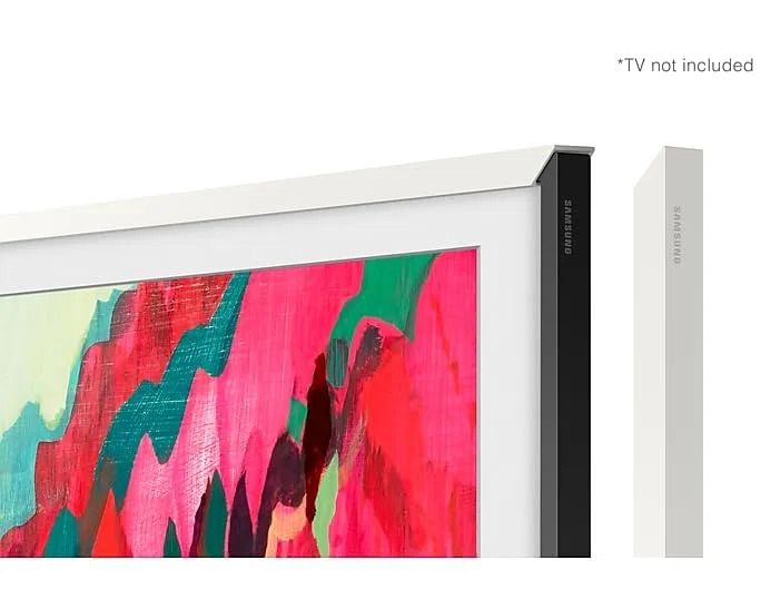 Samsung Marco The Frame 65" blanco moderno, VG-SCFF65WTBXC, compatible con The Frame 2021-2025 (LS03B, LS03BG, LS03D, LS03F)