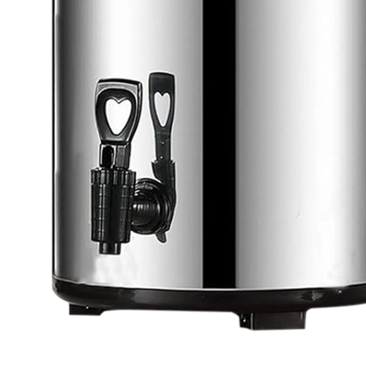 Isolierter Getränkespender - mit Zapfhahn doppelwandigem isoliertem Behälter | Großer Edelstahl-Warmwasserspender mit hohem Fassungsvermögen | Für heiße und kalte Getränke wie Tee und Milch auf Pa