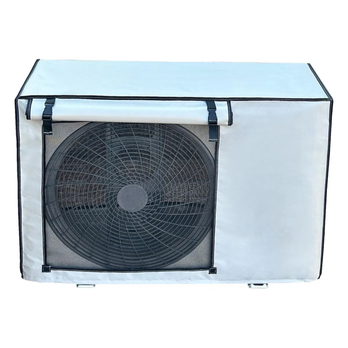 Cubiertas de aire acondicionado para exteriores, cubierta transpirable para aire acondicionado, cubierta protectora solar para unidad de aire acondicionado | Oxford Leaves Guard Cubierta de
