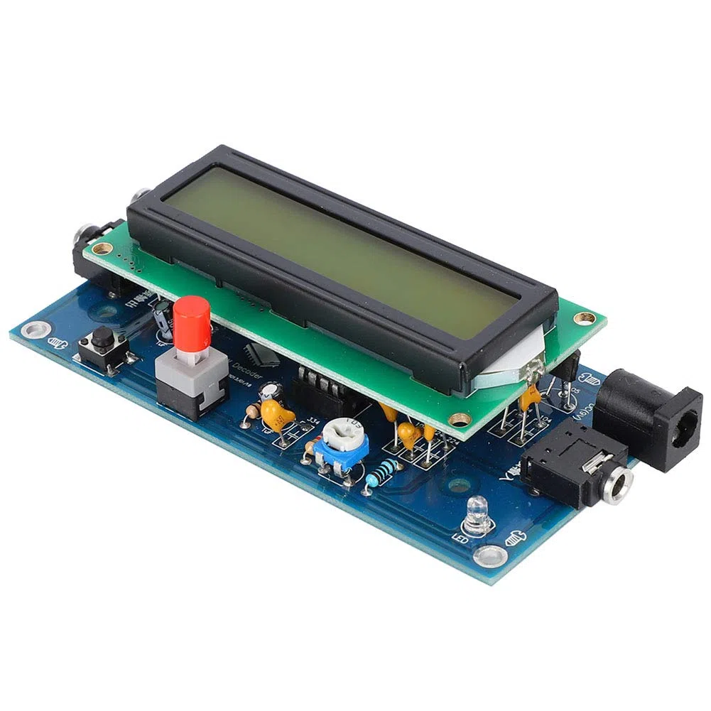 Decodificador Morse CW Decodificador Dc12V Ham Radio Telegraph CW Código Morse Decodificador Lector Traductor Intérprete