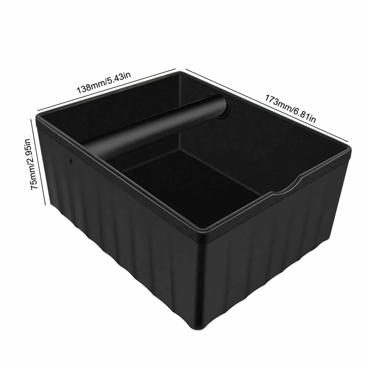 Milageto Coffee Bin Café de café Bin Gran Capacidad Despresso Bucket Espresso Container para el hogar de la Cocina