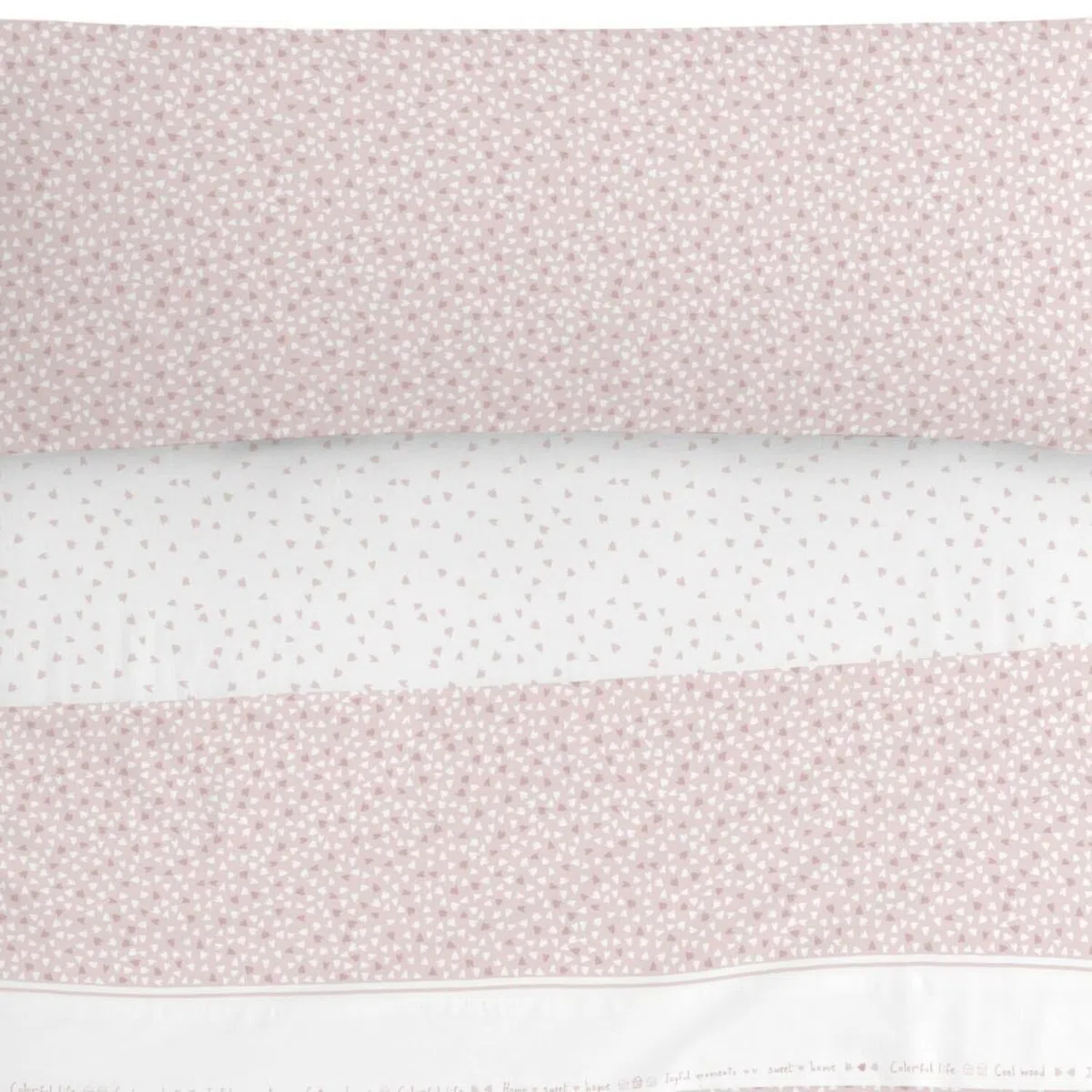 Burrito Blanco | Juego de sábanas Infantiles | Cama de 90cm. (+Medidas Disponibles) | Diseño 183 | Color Nude (90x190/200cm.)