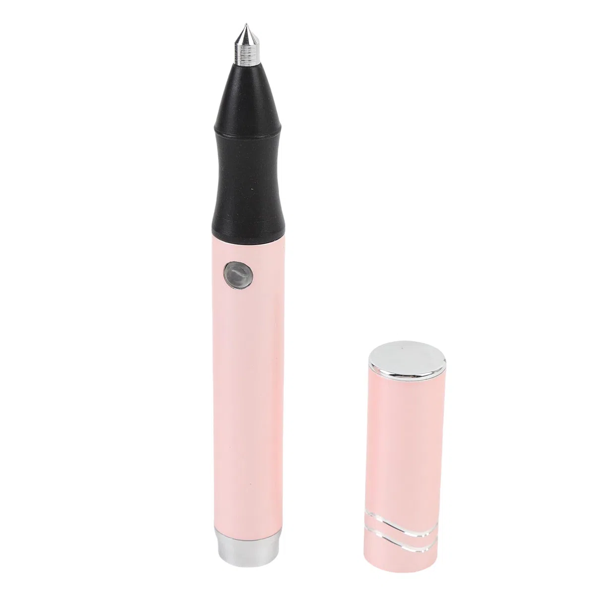 Aolidsive Juego de Bolígrafos de Lámina Caliente, Bolígrafo Inalámbrico de Aleación de Aluminio con 4 Puntas y Rollos de Lámina Activados por Calor para Manualidades de Tarjetas y Diarios