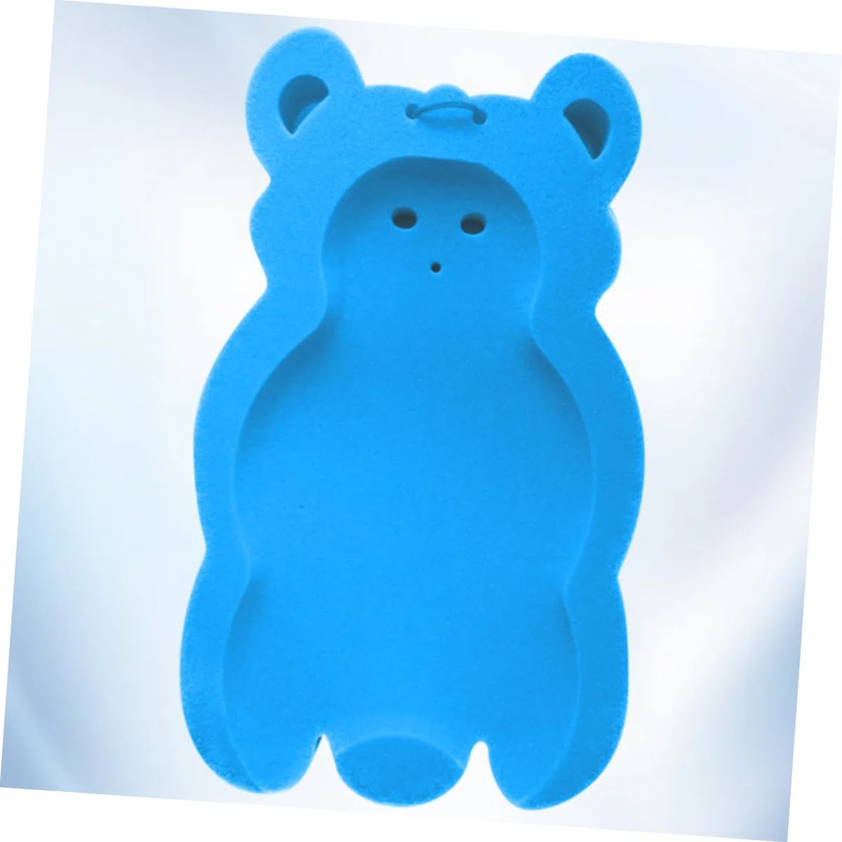 SHOWERORO Cojín Esponjoso Antideslizante Para Baño De Niño Niña Accesorio De Baño y Cómodo Para Niño Niña Color Azul