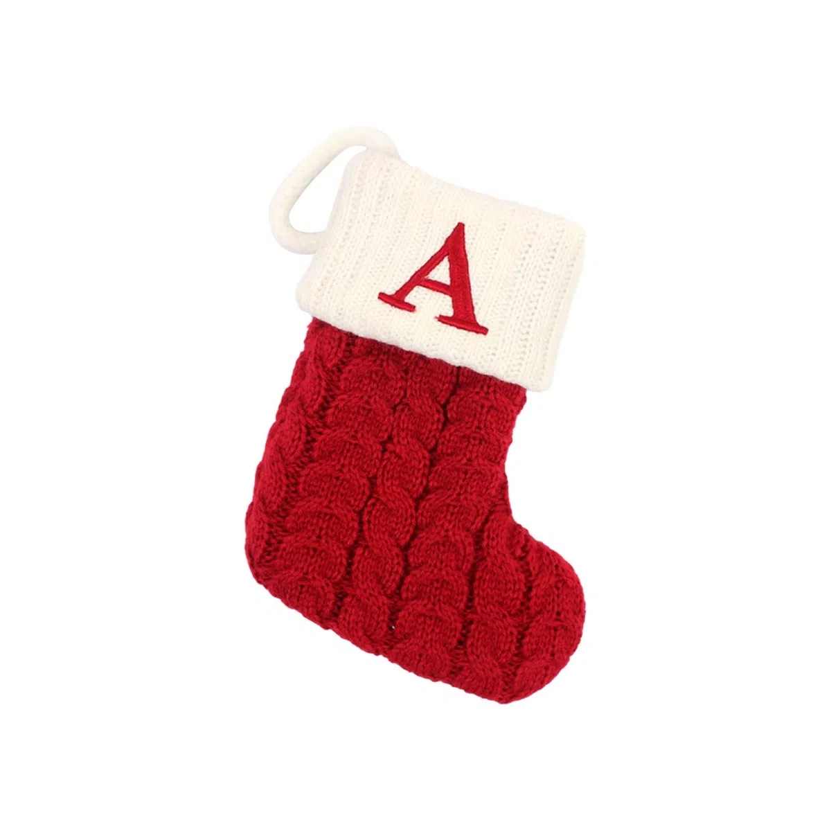 Calcetines Navidad Chimenea con La Letra Botas de Navidad Decoracion Decoración Navideños para Colgar Bolsa Medias de Christmas Stocking Regalo Papá Noel Calcetín Navideña Adornos Rojos Blanco