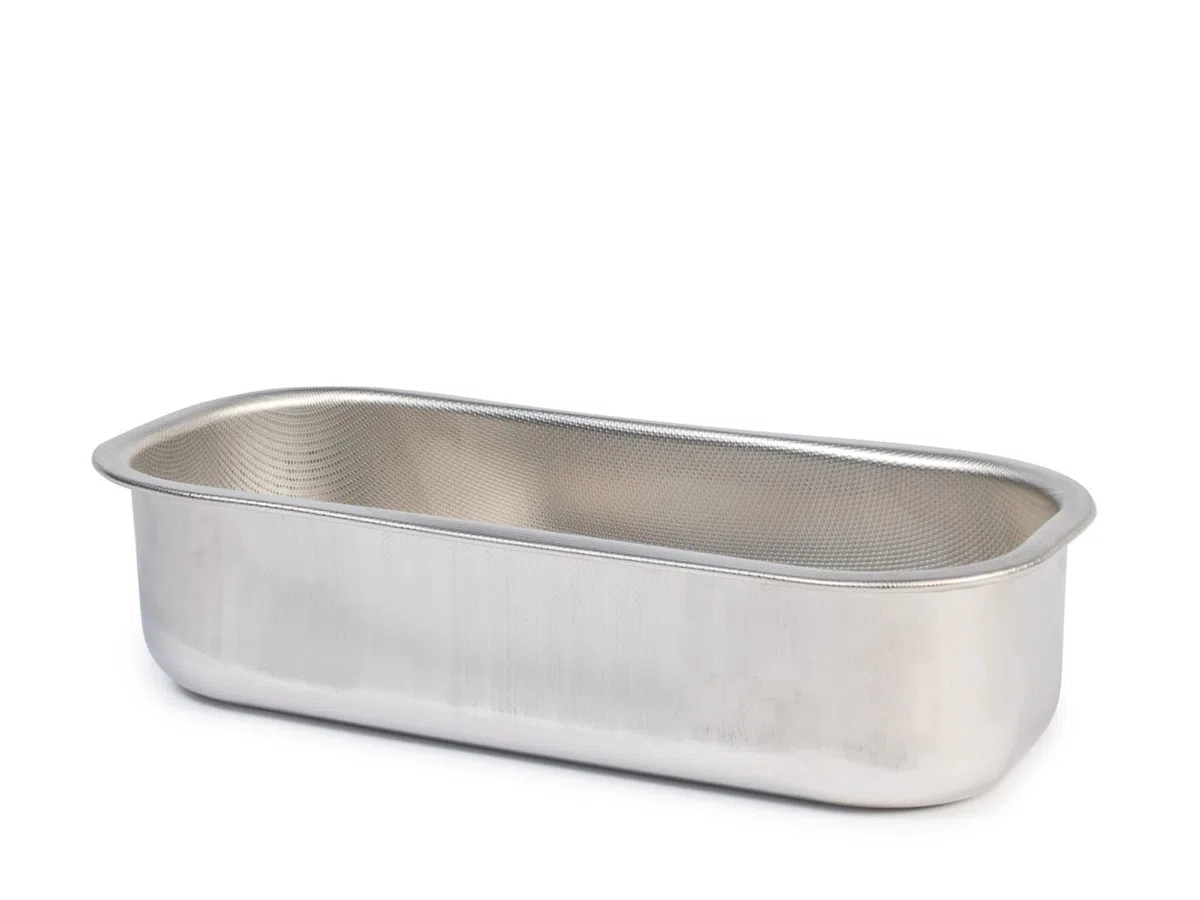 Steel Pan Plumcake Nonstick de acero inoxidable 18/10 30 x 11 cm