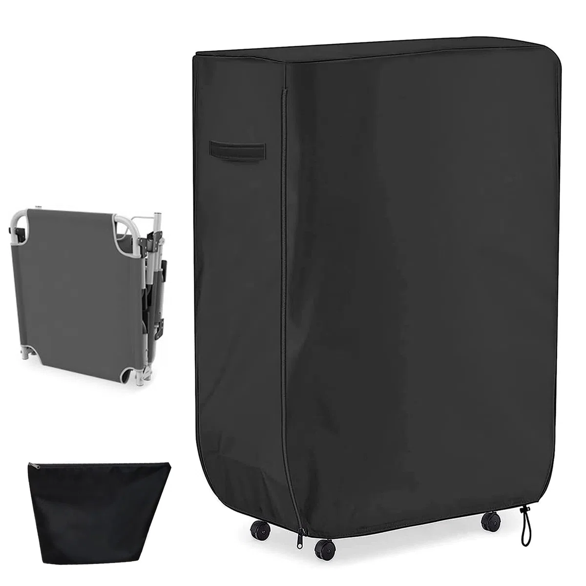 Funda de Cama Plegable, Funda para Muebles, Funda de Cama Plegable Portátil,Funda de Almacenamiento de Cama Plegable Protector a Prueba de Polvo Impermeable Funda Protectora