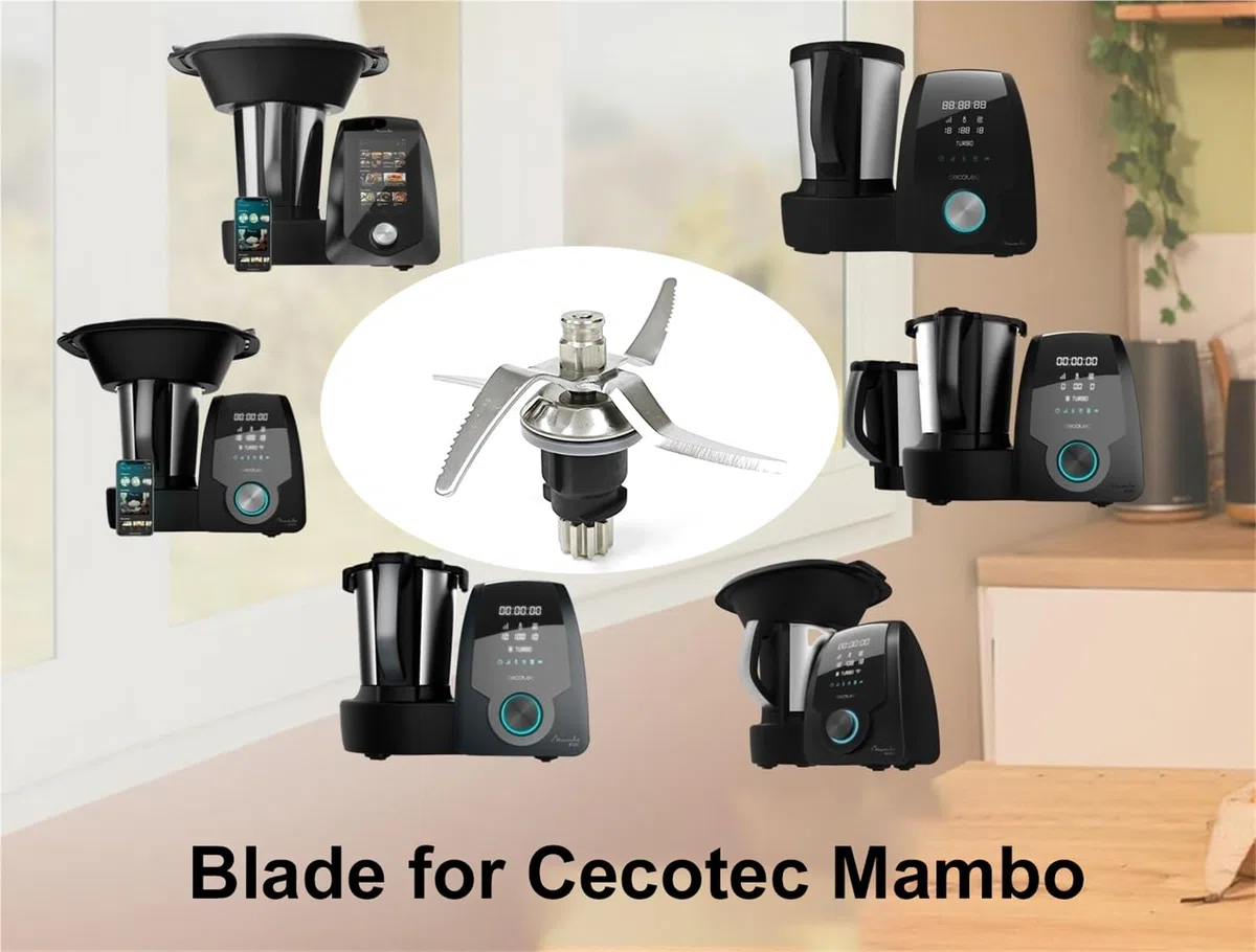 Cuchilla Cecotec Mambo 6090/7090/8090/8590/9090/9590/10070/10090/12090/12090 Cuchilla de licuadora