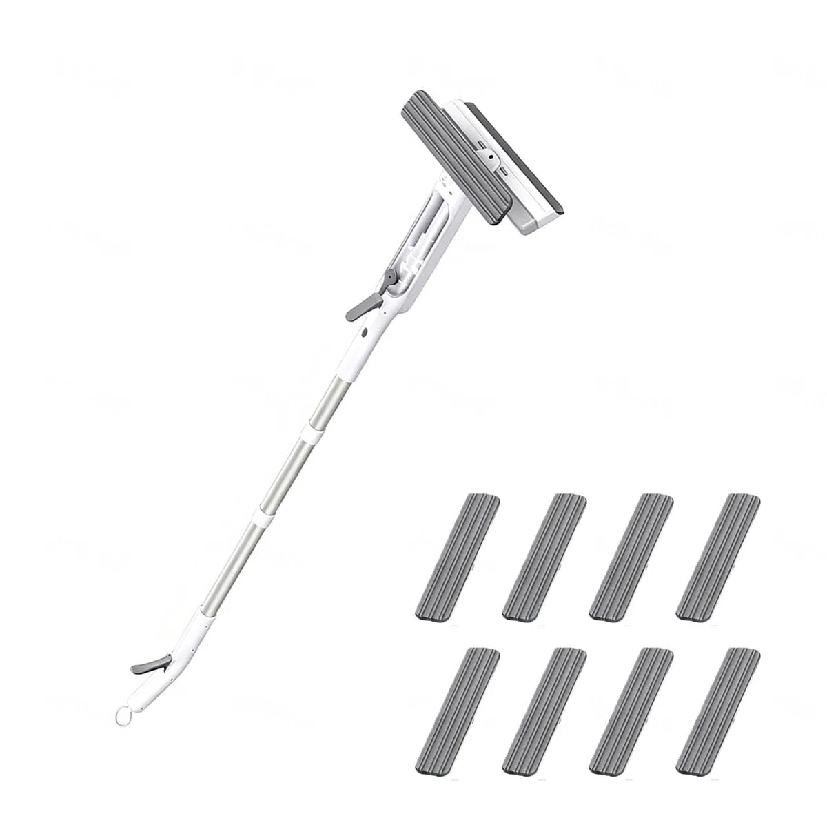 Limpiacristales con Pulverizador de Ventanas con Depósito de Agua Residual Limpiacristales en Spray de Doble Cara Adecuado para Múltiples Escenarios