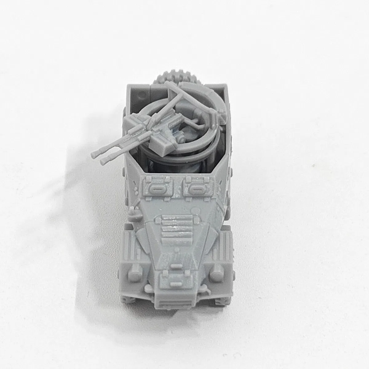 5 Vehículos Blindados BTR-40A (Modelo De Resina 3D For Armar) A Escala 1/144 (versión Soviética con Ruedas)