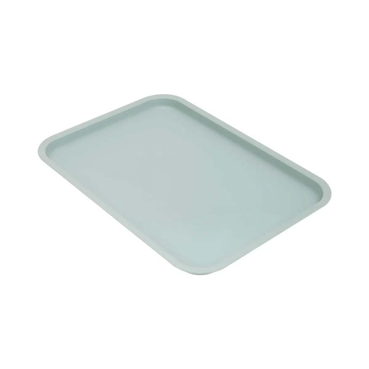 24 bandejas de 36 x 27 x 2 cm, bandeja para servir, bandeja rectangular, apilable, resistente a los arañazos, bandeja de desayuno, tabletas de comida rápida, bandeja de té, bandeja para servir, color